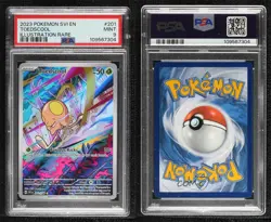 Toedscool Illustration Rare Pokemon Scarlet & Violet SV1 PSA 9 MINT - Image 3