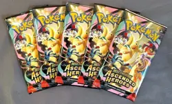 Pokemon TCG: Mega Evolution Ascended Heroes Booster Pack Lot of 5 - Image 1