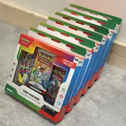 Pokemon TCG First Partner Illustration Collection Series 1 Sealed Lot of 6 - Image 2
