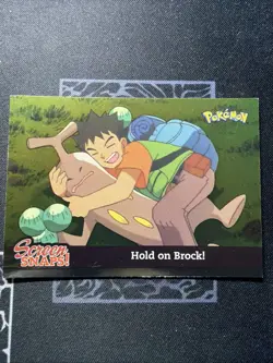 Pokemon Topps 2001 Hold on Brock Screen Snaps 05 - Image 1