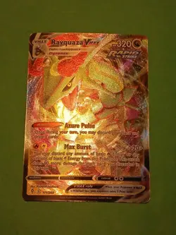 Pokemon Sword & Shield Evolving Skies Rayquaza vmax 111/203 Ultra Rare - Image 2