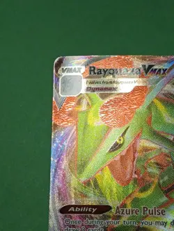 Pokemon Sword & Shield Evolving Skies Rayquaza vmax 111/203 Ultra Rare - Image 5