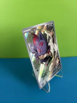 Pokemon TCG N's Zorua 189 Journey Together Promo - Image 3