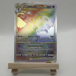 Pokemon Hisuian Typhlosion VSTAR Secret Rare Holo 193/189 Astral Radiance - Image 1