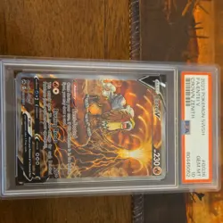 Pokemon Entei V GG36 Crown Zenith Galarian Gallery Full Art Holo PSA 10 - Image 1