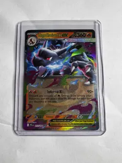 2025 Pokemon Phantasmal Flames Mega Charizard X ex 13/94 - Image 1