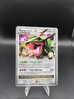 Rayquaza C LV.X DP47 Holo Rare (2009) Platinum Black Star Promo Pokemon TCG - Image 1