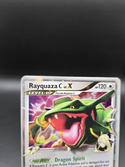 Rayquaza C LV.X DP47 Holo Rare (2009) Platinum Black Star Promo Pokemon TCG - Image 2