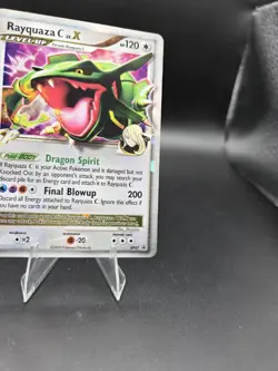 Rayquaza C LV.X DP47 Holo Rare (2009) Platinum Black Star Promo Pokemon TCG - Image 3