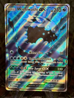 WISHIWASHI GX ~ Pokemon TCG: Sun & Moon GUARDIANS RISING FULL ART - Image 1