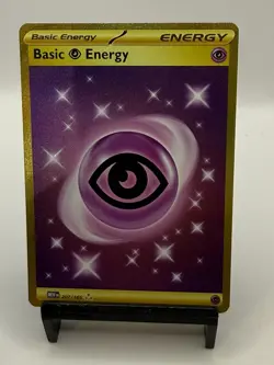 Pokemon TCG 151 Psychic Energy 207/165 Gold Hyper Rare Holo - Image 1