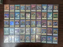 Yugioh 50 Random Collection Holo Foil Cards Lot - Image 1