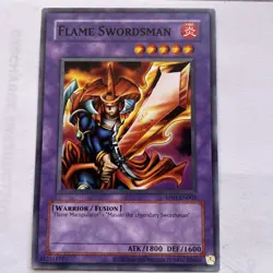 Flame Swordsman LOB-003 The Legend of Blue Eyes White Dragon Unlimited - Image 1