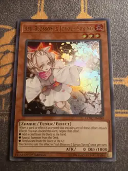 1x Ash Blossom & Joyous Spring LCKC-EN080 Ultra Rare First Edition VLP - Image 1