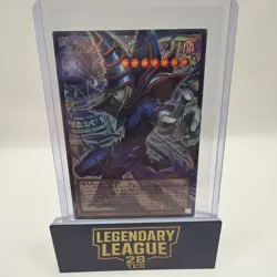 Yugioh Dark Magician, the Pharaoh's Servant LOCH-JP001 PSE Over Frame Japanese - Image 1