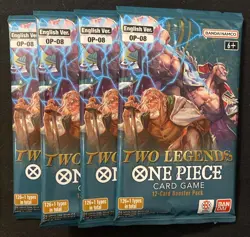 One Piece CCG - 28x Sealed Booster Card Pack OP07 08 09 OP10 OP13 OP14 PRB02+ - Image 3