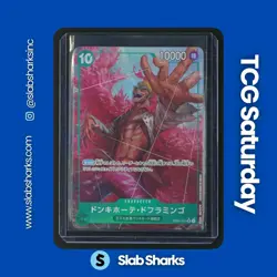 2024 ONE PIECE JP PRB01 THE BEST #OP04-031 DONQUIXOTE DOFLAMINGO SUPER RARE - Image 1