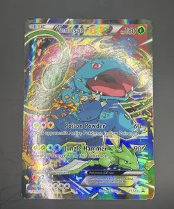 Venusaur EX XY123 XY Holo Full Art Black Star Promo Pokemon TCG - Image 1