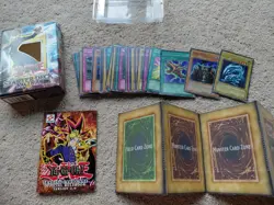 Yugioh 1996 kaiba starter deck unlimited edition, box, playing mat, manual, good - Image 2