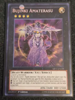 Yugioh! Bujinki Amaterasu - MP15-EN029 - Secret Rare - 1st Edition Near Mint, En - Image 1