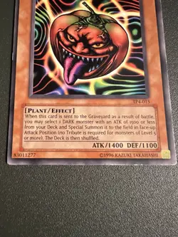 Mystic Tomato - TP4-015 - MP - Common - Yugioh - Image 3