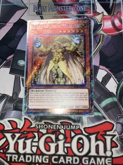 Kuraz The Light Monarch Platinum Secret Rare RA04-EN133 Yugioh - Image 1
