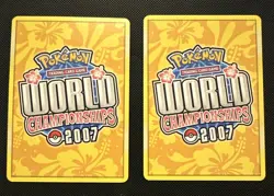 2x Eevee 68/113 Jun Hasebe World Championships Decks Pokemon Card - Image 2