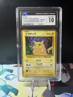 Pokemon TCG Classic: #008/032 Pikachu Holo CGC GEM MINT 10 🔥 - Image 1
