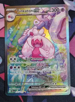 Tinkaton EX 262/193 Paldea Evolved Special Illustration Rare SIR Pokemon Card - Image 1