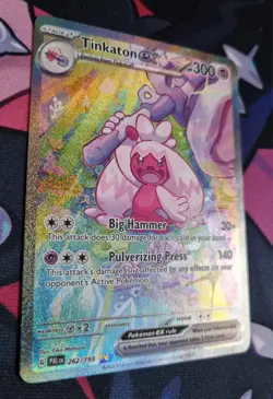 Tinkaton EX 262/193 Paldea Evolved Special Illustration Rare SIR Pokemon Card - Image 2