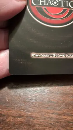 Chaotic Card Heptadd 11/232 Ultra Rare Foil Dawn of Perim 50/50/50/60 45 Energy - Image 3