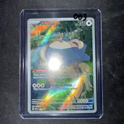 Snorlax 051 SV Promo Holo 151 Pokemon Card - Image 3