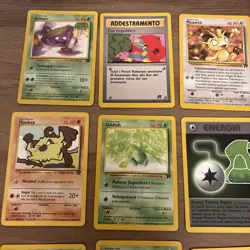 Pokemon Italian Card Lot 10 Cards Team Rocket - Italian - NM - LP Vintage WOTC - Image 2
