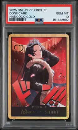 PSA 10 - Don!! Card One Piece Japanese Eb03-Extra Booster -One Piece Hero - Image 1
