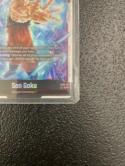 Bandai Son Goku FB04-129 SCR Foil Dragon Ball Super Card Game - Image 5