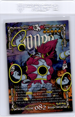 hoopa Peruvian Halloween Pokemon card - Image 1