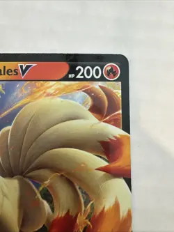 Pokemon Ninetales V Holo Rebel Clash 26 NM Card TCG - Image 4