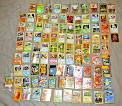 Vtg Pokemon Mix & Topps Mewtwo Strikes Back Trading Cards Lot 100 READ FIRST - Image 1