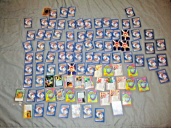 Vtg Pokemon Mix & Topps Mewtwo Strikes Back Trading Cards Lot 100 READ FIRST - Image 3