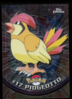 Pokemon Card - Topps Chrome TV Animation Edition Pidgeotto #17 - Image 1