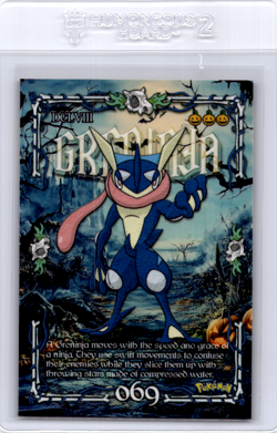 greninja Peruvian Halloween Pokemon card - Image 1