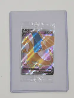 Charizard V SWSH050 SWSH: Sword & Shield Black Star Promo Card Holo Sealed - Image 3