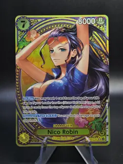 ONE PIECE Card Game Nico Robin EB03-055 SP Parallel Heroines English 2026 - Image 1