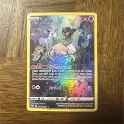 Pokemon Mew Holo GG10/GG70 Crown Zenith Galarian Gallery English Card - Image 1