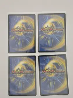 Vintage Duel Masters Cards TCG - Emeral - DM-03 Rampage - 4 Card Lot - Image 2