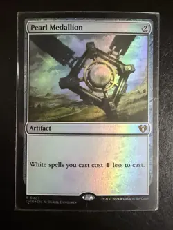 MTG - NM - Pearl Medallion - FOIL - Commander Masters - Image 1