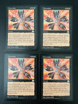 MTG- Doomsday x4 - Weatherlight - NM - Image 1