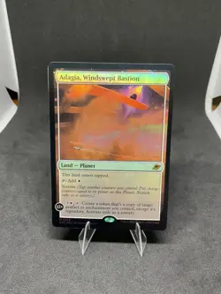 Adagia, Windswept Bastion Edge of Eternities Foil MTG 0250 LP - Image 1