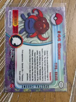 2000 Pokemon Topps Chrome Gloom SPECTRA! - Image 2