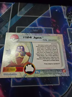 Pokemon Jynx #124 - Non-Holo - Topps - LP/NM - TV Animation 2000 - Image 2
